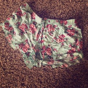 Pajama shorts
